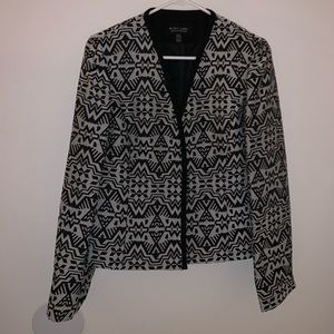 Fun abstract blazer